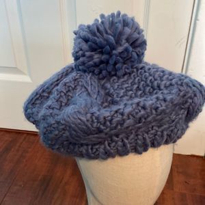 Chunky Knit Hat Beret Beanie